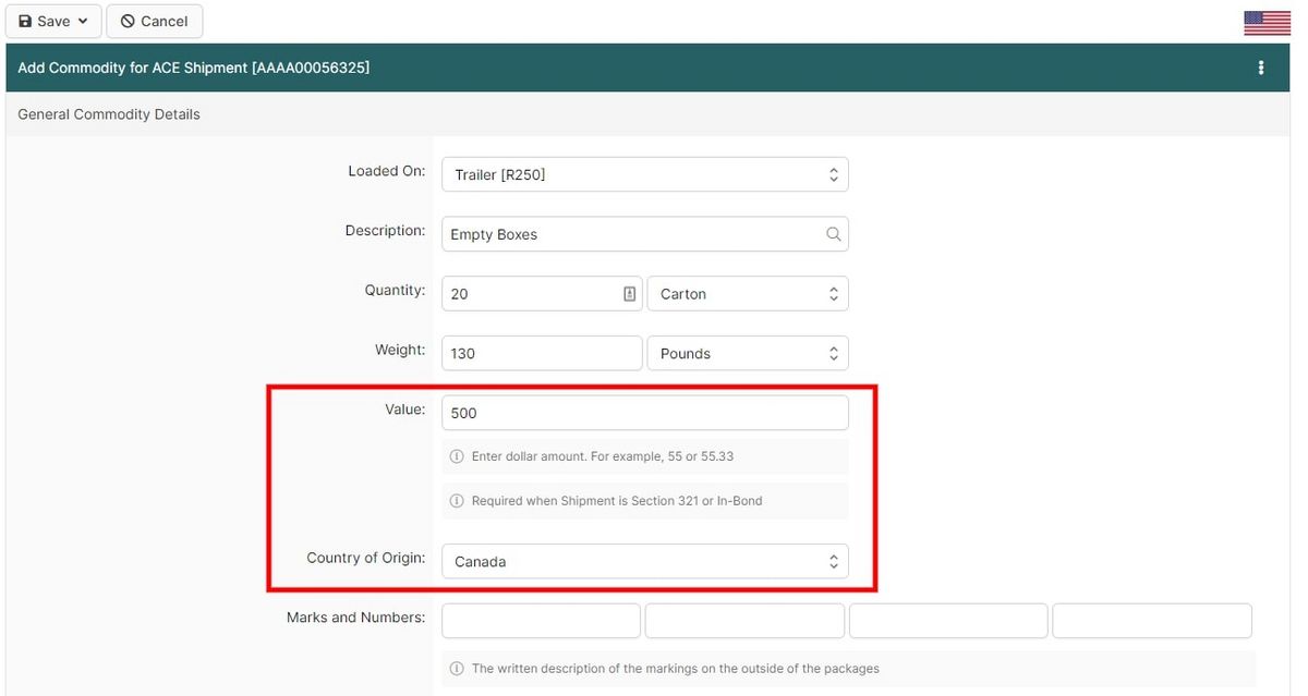 Section 321 (CBP Shipment Type) - BorderConnect Wiki